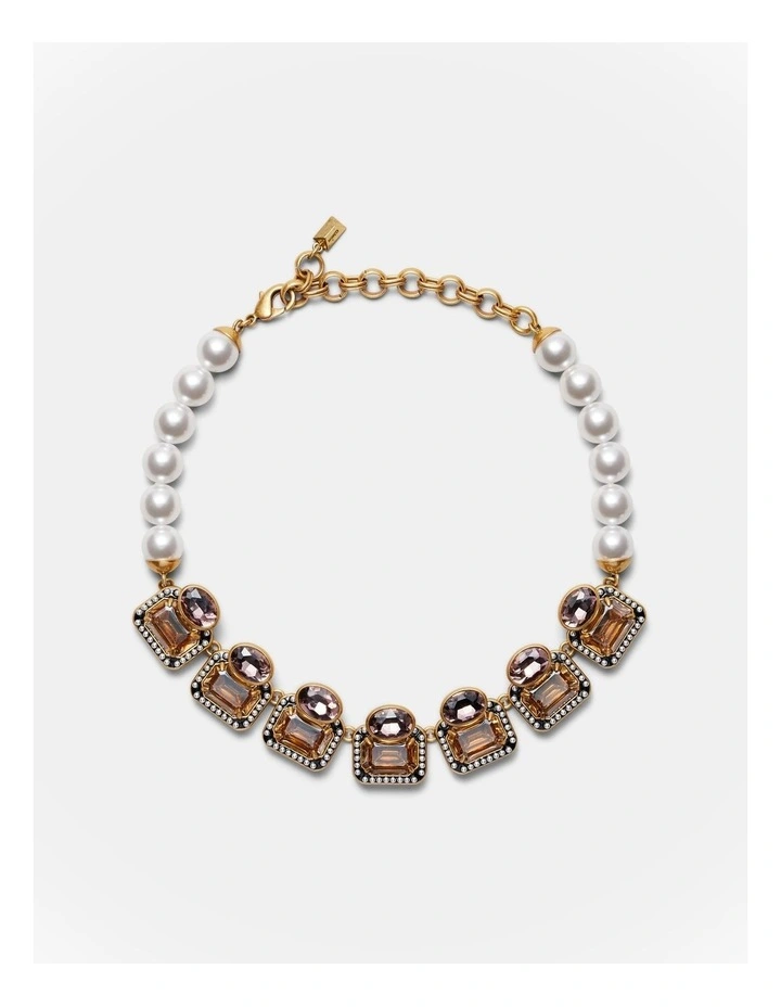 Demeanour Necklace in Wine image 4