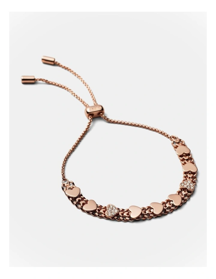 Heartful Bracelet in Rose Gold image 3