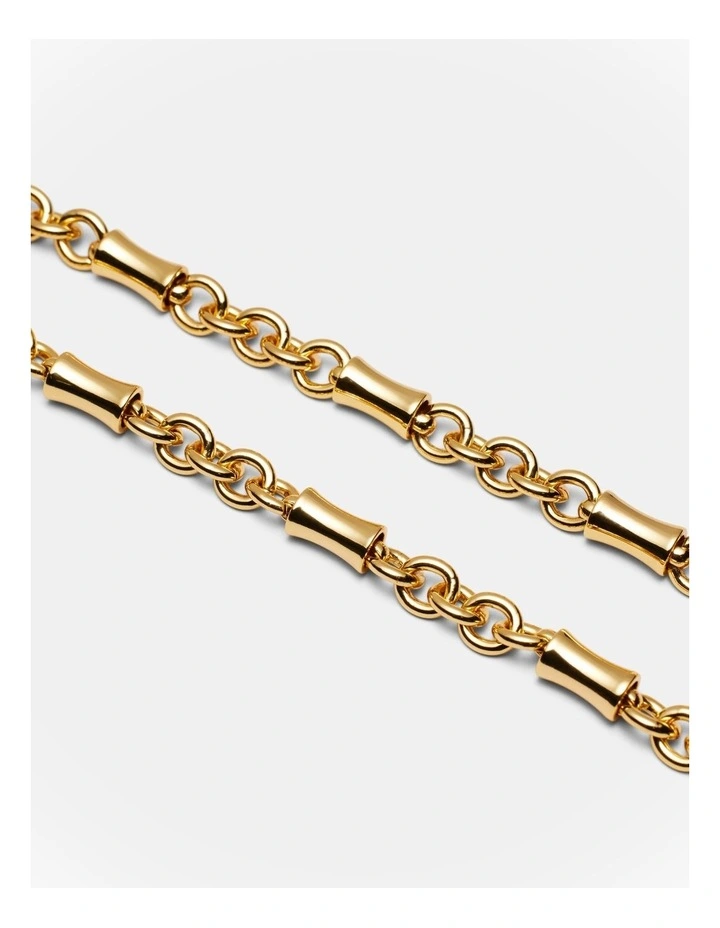 Ersa Chain Necklace in Gold image 3
