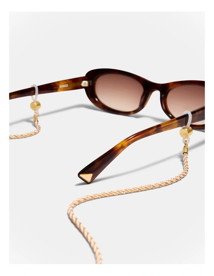 Trinity Sunglasses Chain in Petal image 3
