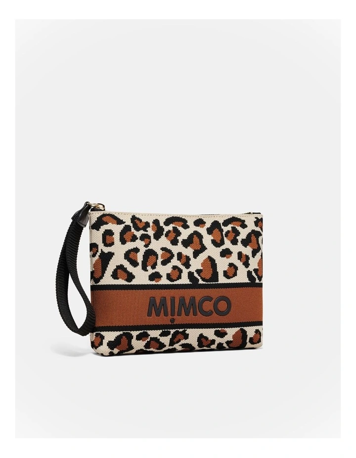Blondie Pouch in Leopard image 3