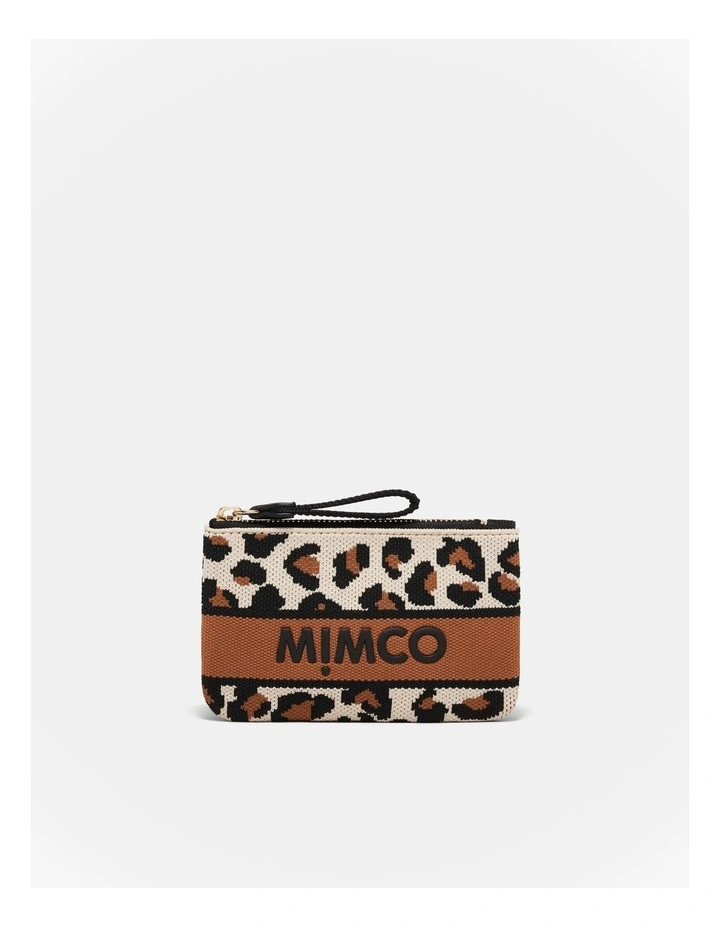 Blondie Coin Purse in Leopard image 1