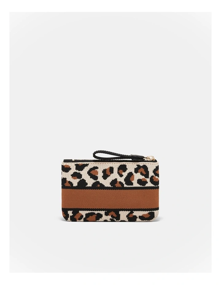 Blondie Coin Purse in Leopard image 2