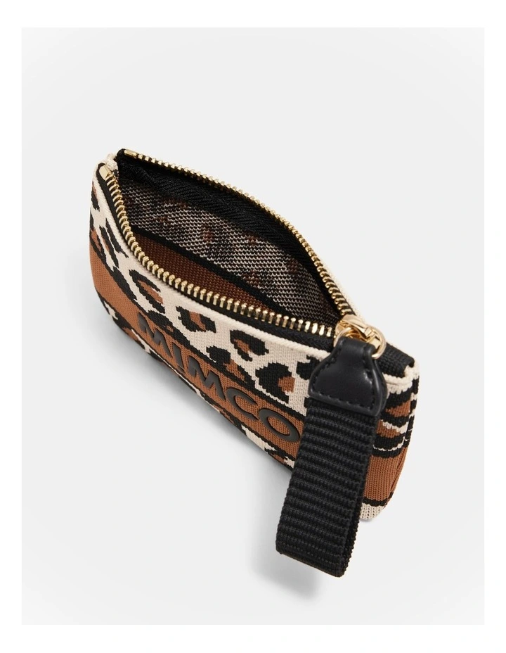 Blondie Coin Purse in Leopard image 3