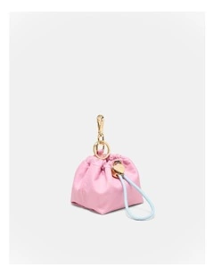 Lacey Pouch Keyring in Pink Dust