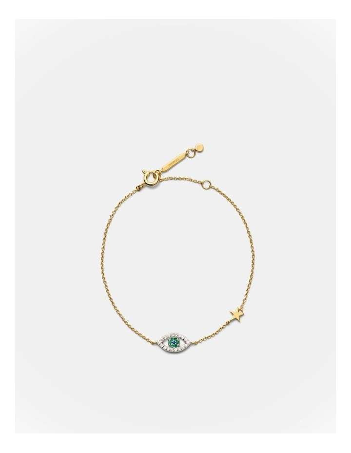 Evil Eye Bracelet in Gold image 1