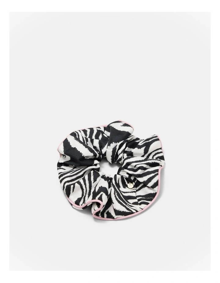 Zebra Scrunchie in Multi image 1
