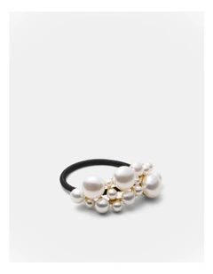 Pearly Hair Tie in Pearl