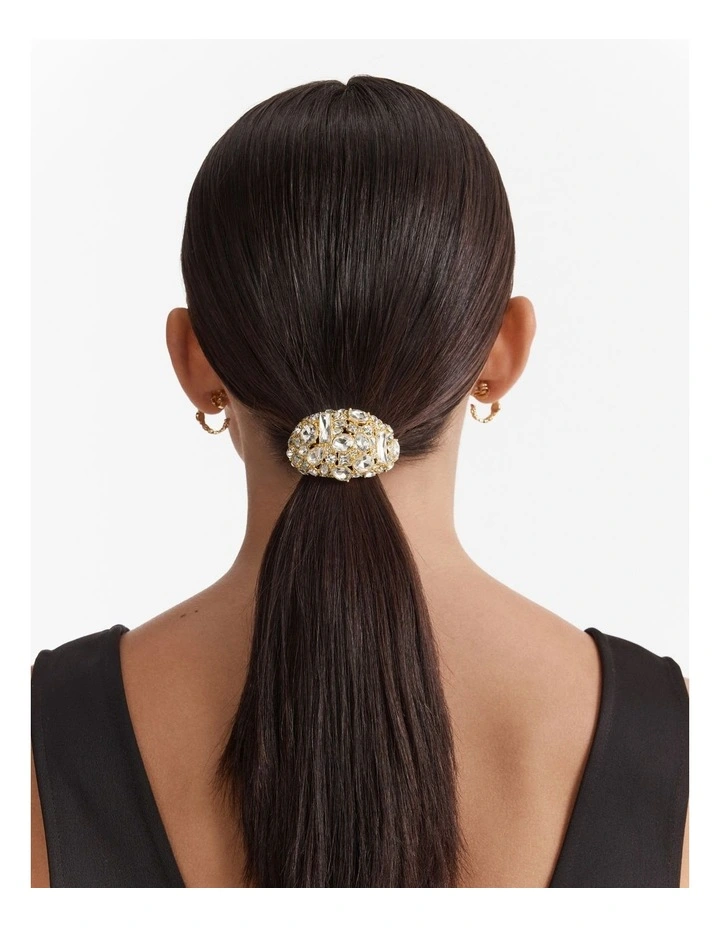Sparkle Up Hair Tie in Crystal image 2