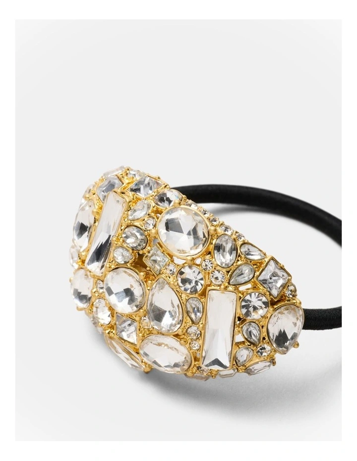 Sparkle Up Hair Tie in Crystal image 3