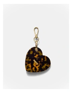 Lovely Hair Comb Keyring in Tort