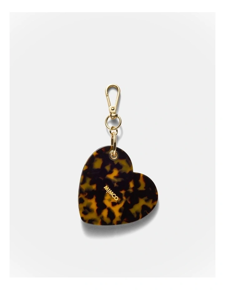 Lovely Hair Comb Keyring in Tort image 1