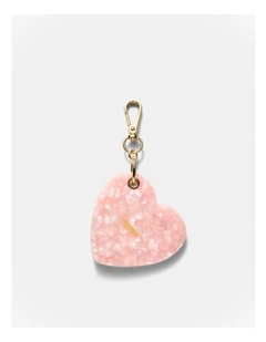 Lovely Hair Comb Keyring in Petal
