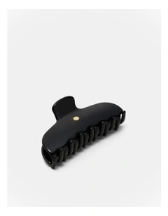 Mega Hair Claw Clip in Black
