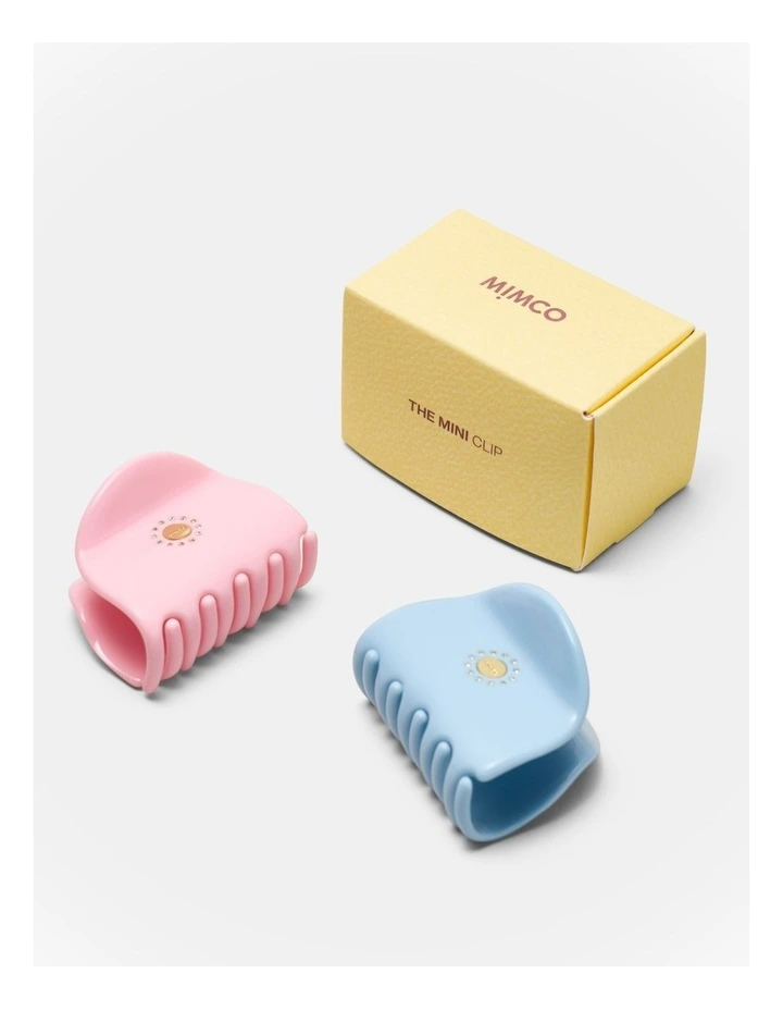 Mimco Mini Hair Claw Clip in Petal image 3