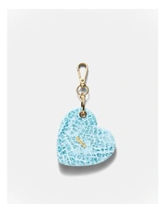 Lovely Hair Comb Keyring in Sky Blue