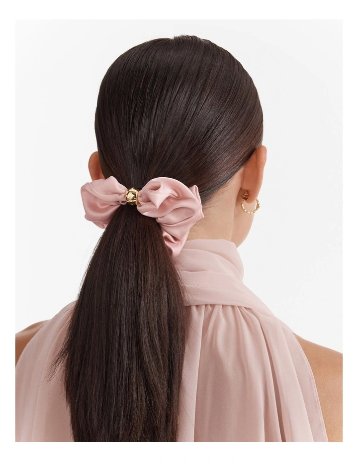 Ball Scrunchie in Petal image 2