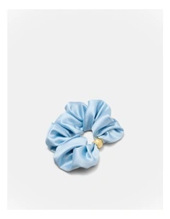 Ball Scrunchie in Sky Blue
