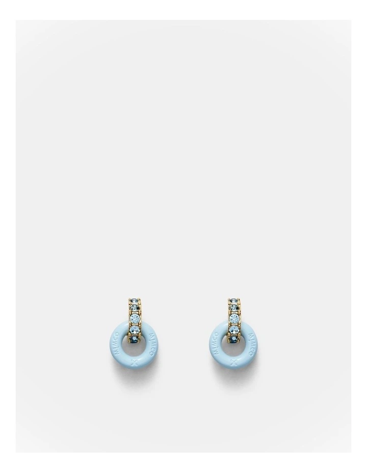 Circulate Stud Earrings in Baby Blue image 1