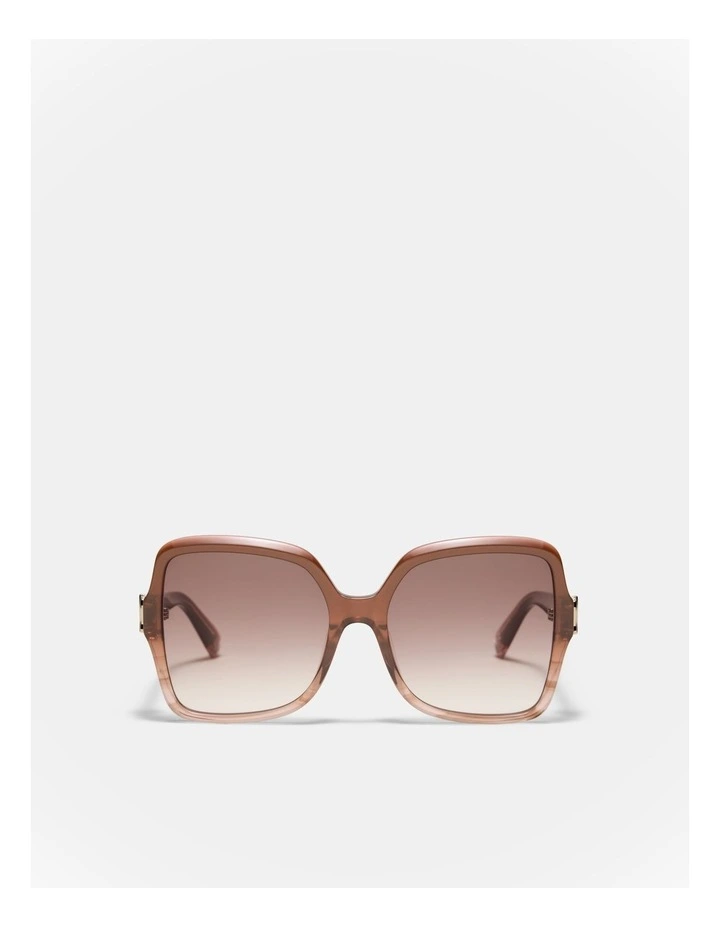 Echo Sunglasses in Berry image 1