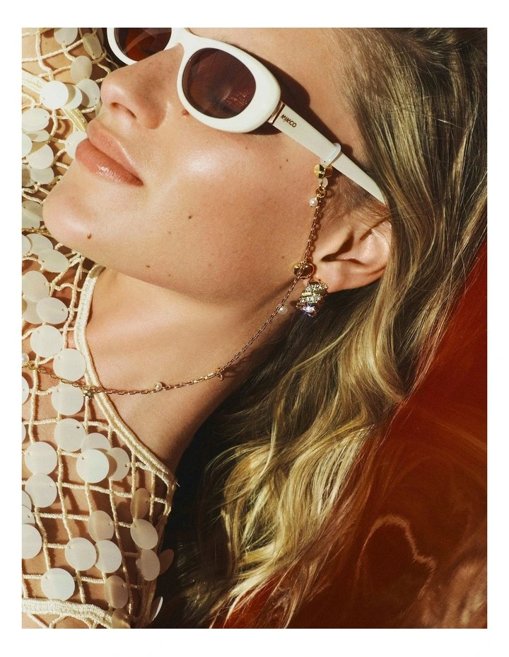 Sabrina Sunglasses in Vanilla image 2