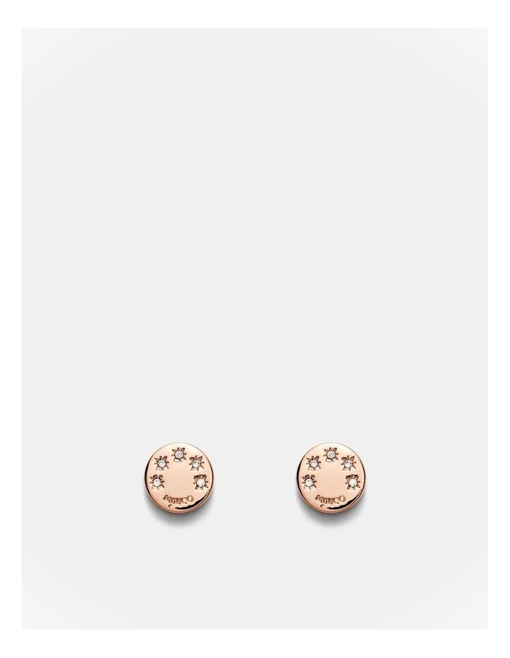 Alluring Stud Earrings in Rose Gold image 1