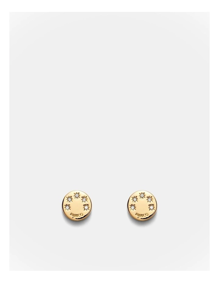 Alluring Stud Earrings in Gold image 1