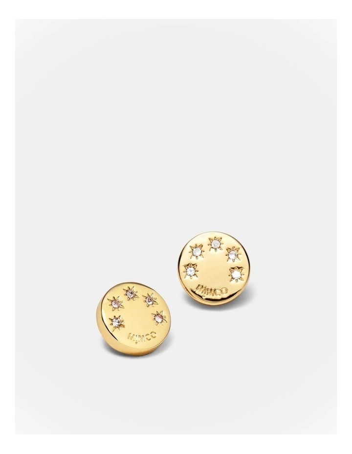Alluring Stud Earrings in Gold image 3