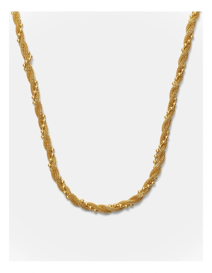 Contort Chain Necklace in Gold image 1