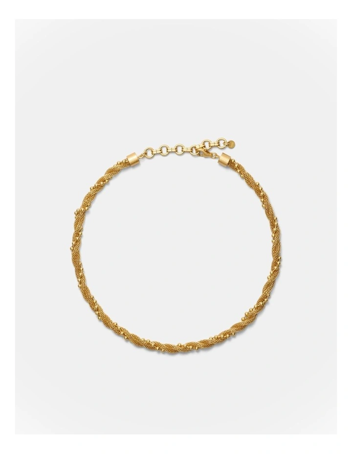 Contort Chain Necklace in Gold image 4