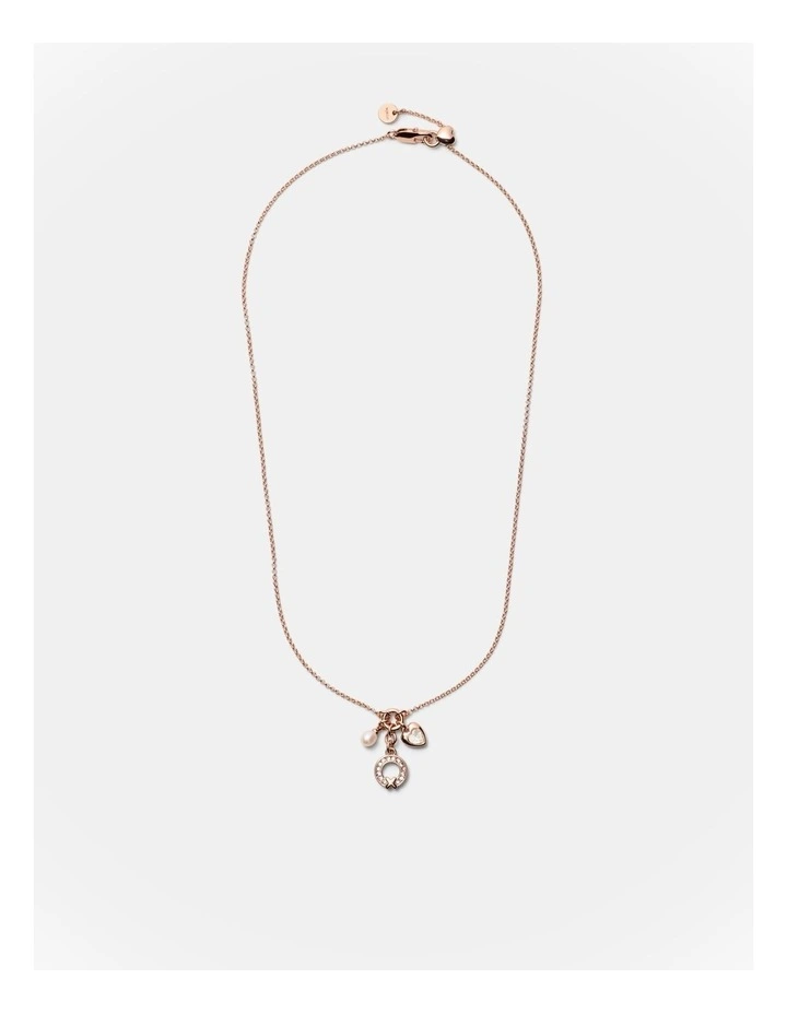 Encanto Earrings And Necklace Set in Rose Gold image 5