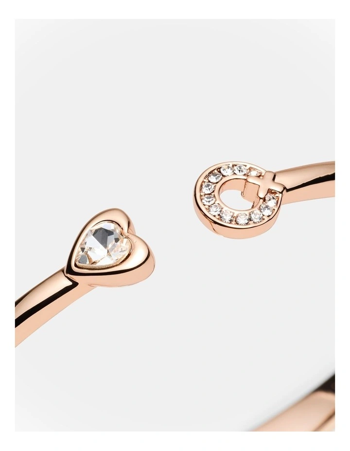 Encanto Open Cuff Bracelet in Rose Gold image 3