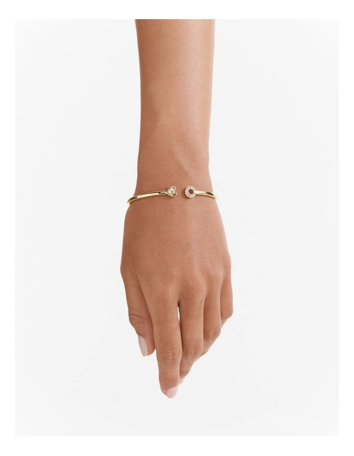 Encanto Open Cuff Bracelet in Gold image 2