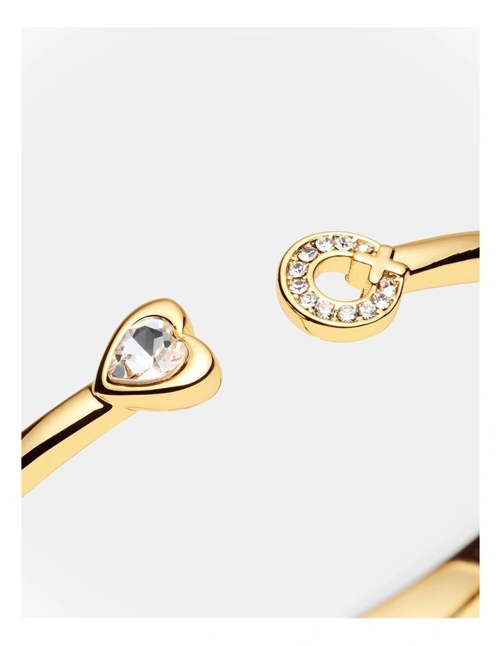 Encanto Open Cuff Bracelet in Gold image 3