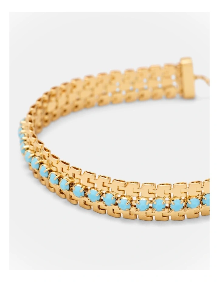 Crystallus Bracelet in Blue image 3