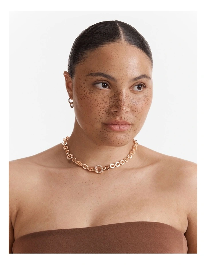 Bequest Necklace in Rose Gold image 2