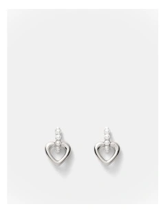 Lovely Stud Earrings in Silver