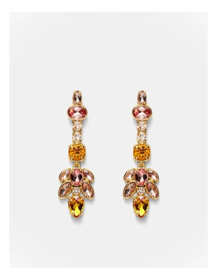 Alluring Drop Earrings in Petal image 1