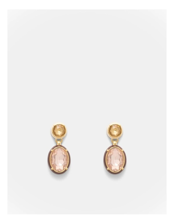 Goddess Earrings in Petal image 1