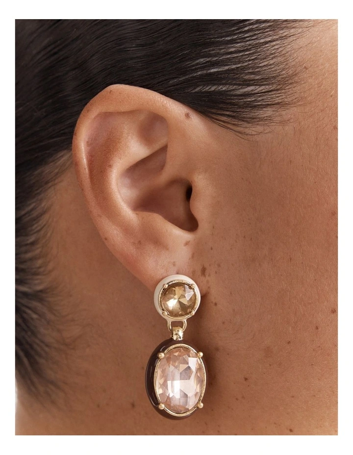 Goddess Earrings in Petal image 2