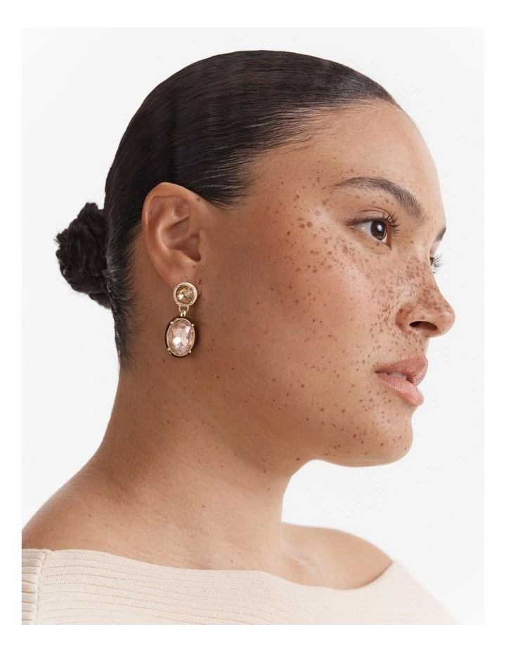 Goddess Earrings in Petal image 4