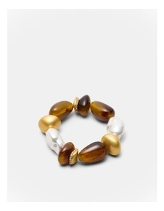 Zozo Stretch Bracelet in Tort