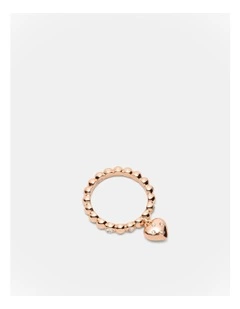 Lovely Charm Ring in Rose Gold