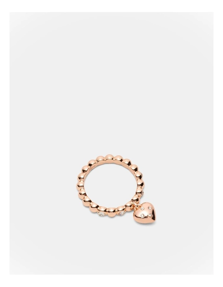 Lovely Charm Ring in Rose Gold image 1