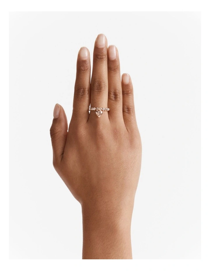Lovely Charm Ring in Rose Gold image 2