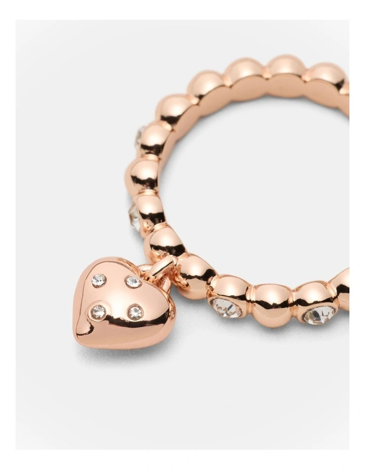 Lovely Charm Ring in Rose Gold image 3