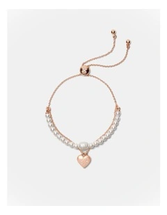 Lovely Toggle Bracelet in Rose Gold