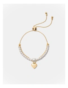 Lovely Toggle Bracelet in Gold