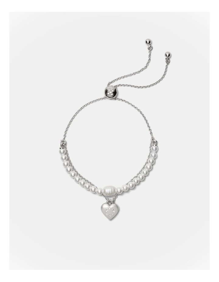 Lovely Toggle Bracelet in Silver image 1