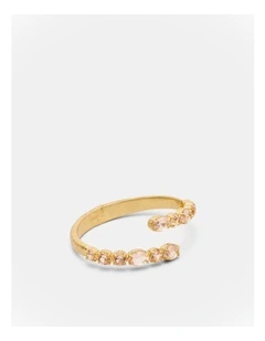 Goddess Open Cuff Bracelet in Petal